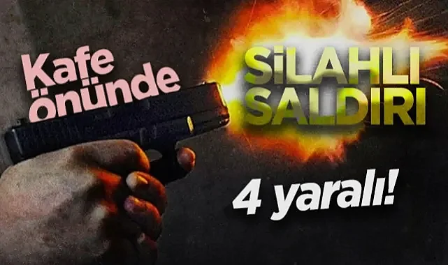 Samsun Atakum'da Kafe Önünde Silahlı Kavga: 4 Yaralı!