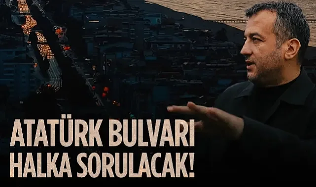 Samsun Atatürk Bulvarı Projesi Halka Sorulacak!