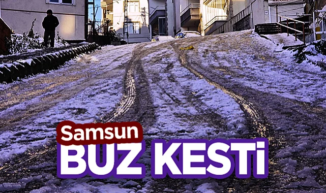 Samsun Buz Kesti: Kar Gitti, Çile Kaldı!