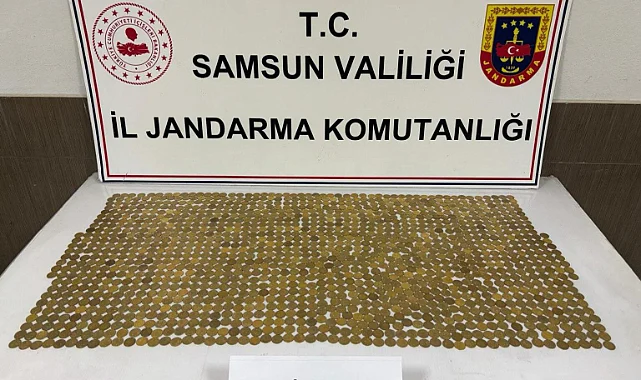 Samsun Çarşamba'da Osmanlı Dönemine Ait Madeni Para Yakalandı