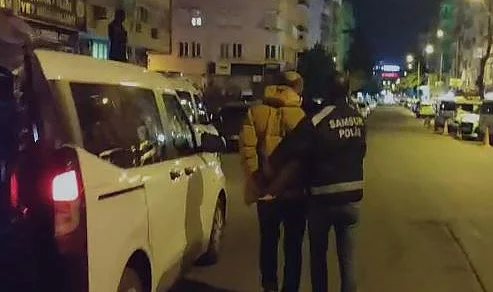 Samsun'da 15 Yıl Cezası Bulunan Firari Yakalandı