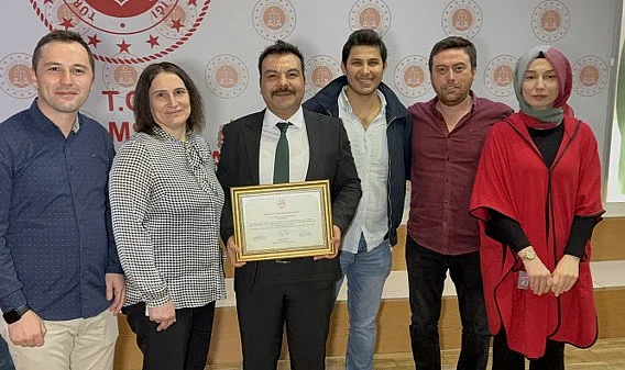 Samsun’da Adalet Başarı Belgeleri Sahiplerini Buldu: İki Hakim Performansıyla Ödüllendi
