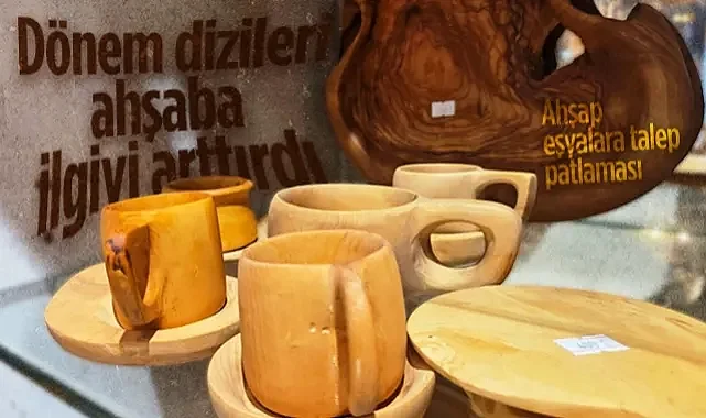 Samsun’da Ahşap Eşyalara Talep Patlaması: Dönem Dizileri Nostaljiyi Canlandırdı