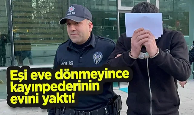 Samsun’da Aile Dehşeti: Eşi Terk Edince Kayınpederinin Evini Benzinle Ateşe Verdi!
