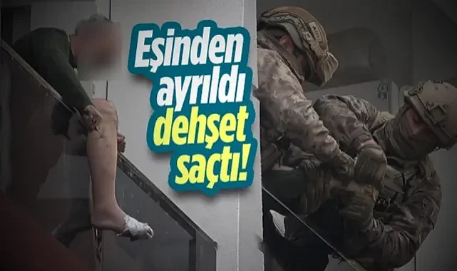Samsun'da Balkonda Bıçaklı Dehşet: Özel Harekat Müdahale Etti