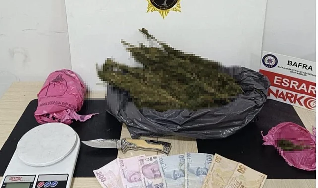 Samsun’da Dört İlçede Uyuşturucu Operasyonu: 5 Gözaltı