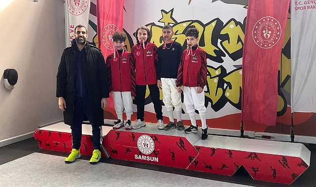 Samsun'da Eskrim İl Birinciliği Heyecanı: Genç Yetenekler Atakum'da Yarıştı