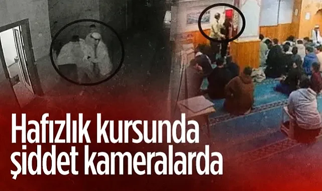 Samsun'da Hafızlık Kursunda Şiddet Kameralarda