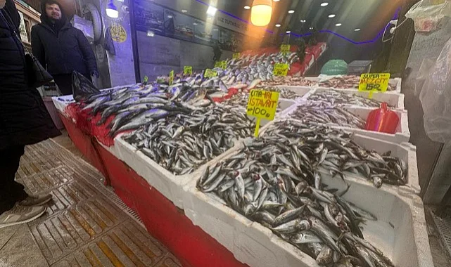 Samsun’da Hamsi Fiyatları 100 Liranın Üzerinde Satılıyor
