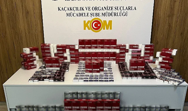 Samsun'da Kaçak Sigara Operasyonu: 23 Bin 160 Makaron Ele Geçirildi