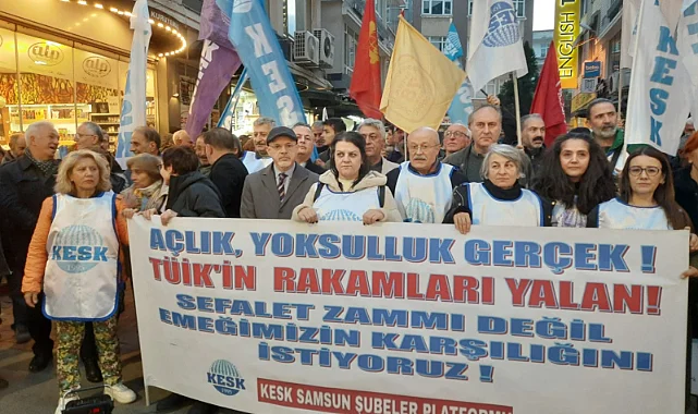 Samsun'da KESK'ten İş Bırakma Kararı: Emekçiler Sefalete İtildi