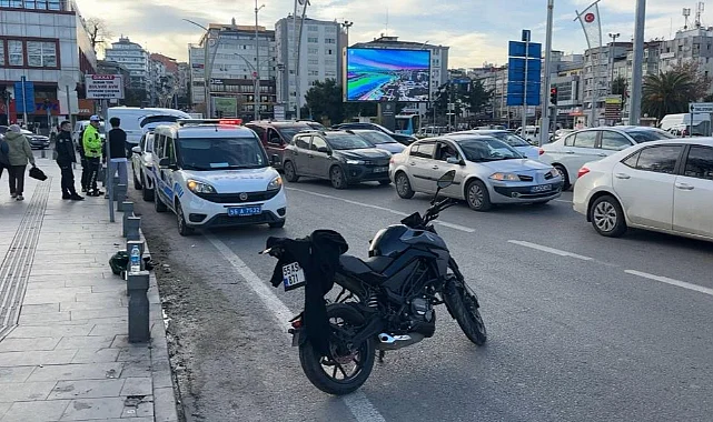 Samsun'da Korkutan Kaza: Motosikletli Sürücü Yayaya Çarptı