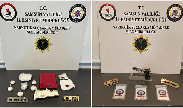 Samsun’da Narkotik Operasyonu: İlkadım ve Canik’te 4 Gözaltı