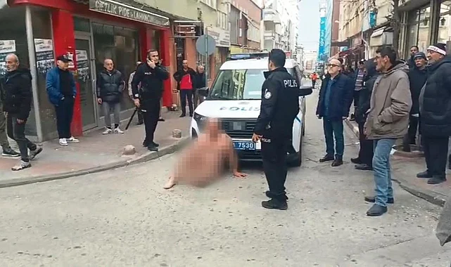 Samsun'da Şok Eden Olay: Çıplak Dolaşan Şahıs Gözaltında