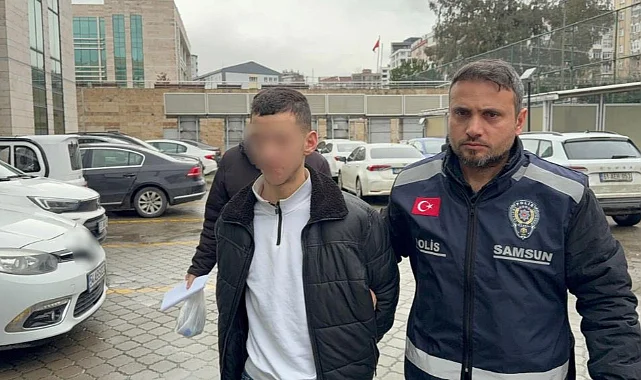 Samsun’da Tamirciden Motosiklet Çalan Hırsız Tutuklandı