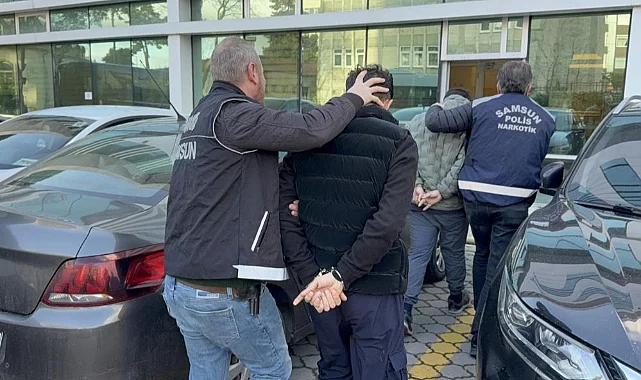 Samsun'da Uyuşturucu Operasyonu: Biri Kadın 3 Gözaltı