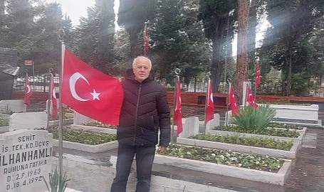 Samsun'da Yeni Yılın İlk Gününde Şehit Kardeşini Yalnız Bırakmadı