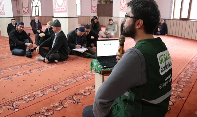 Samsun’da Yeşilay’dan Cami Cemaatine Bağımlılık Eğitimi