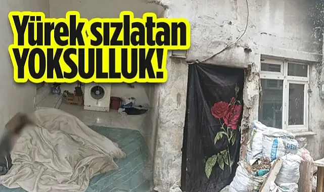 Samsun'da Yürek Sızlatan Yoksulluk!