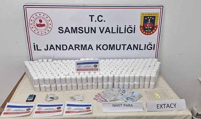 Samsun İlkadım'da Jandarmadan Dev Uyuşturucu Operasyonu