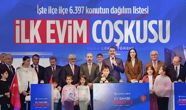 Samsun’da İlk Evim Coşkusu: İşte İlçe İlçe 6.397 Konutun Dağılım Listesi