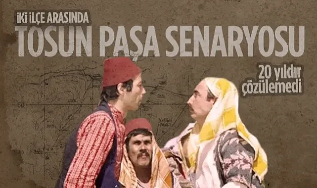 Samsun'un İki İlçesi Arasında 'Tosun Paşa'  Senaryosu! 20 Yıldır Çözülemedi...