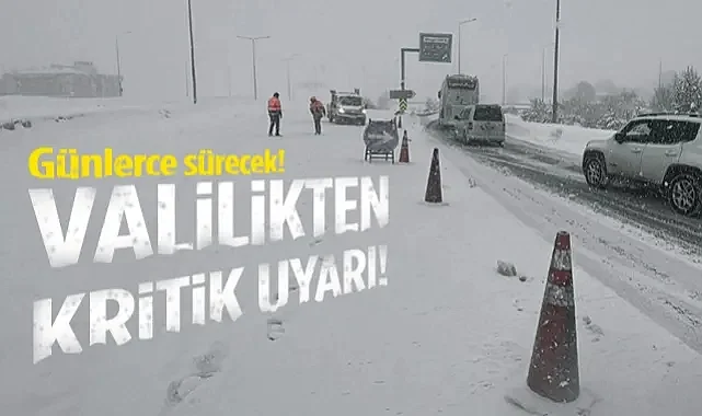 Samsun Valiliği'nden Kritik Kar Ve Buzlanma Uyarısı: Günlerce Sürecek!