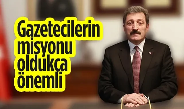Samsun Valisi Orhan Tavlı: Gazetecilerin Misyonu Oldukça Önemli