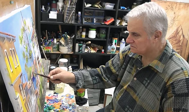 Samsunlu Ressam Abdullah Özduman'ın Eserleri Dünyaya Açılıyor