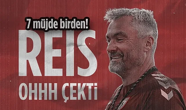 Samsunspor'a 7 Müjde Birden! Reis'in Yüzü Gülüyor...