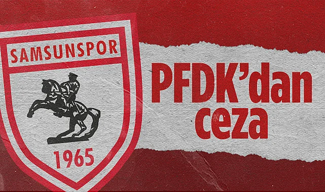 Samsunspor'a PFDK'dan Ceza