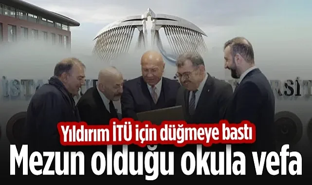 Samsunspor Başkanı Yıldırım'dan Vefa: İTÜ İçin Düğmeye Bastı...