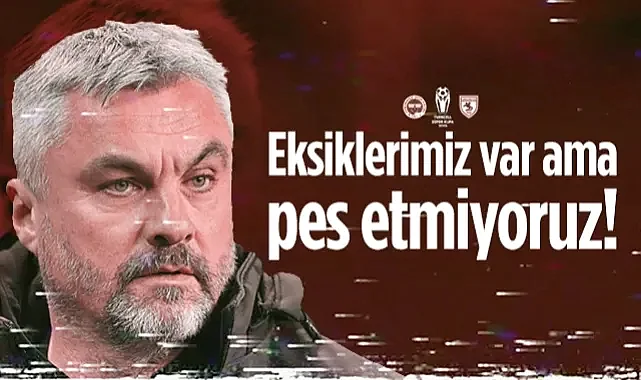 Samsunspor'da Thomas Reis'ten Fenerbahçe Maçı Öncesi Açıklama: Eksiklerimiz Var Ama Pes Etmiyoruz