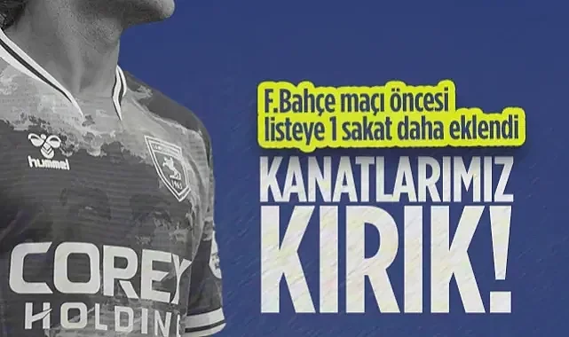 Samsunspor Sakatlık Şokuyla Sarsıldı! Fenerbahçe Maçı Öncesi...