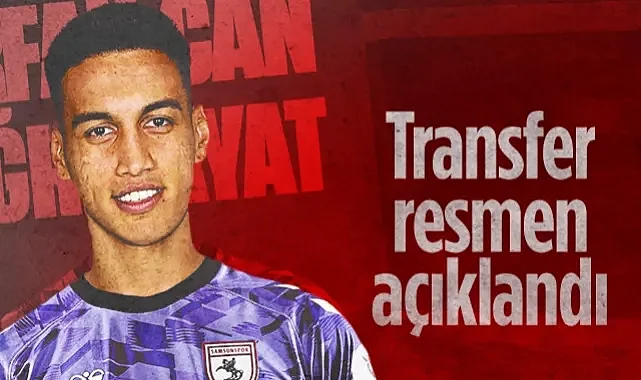 Samsunspor İrfan Can Eğribayat Transferini Resmen Açıkladı