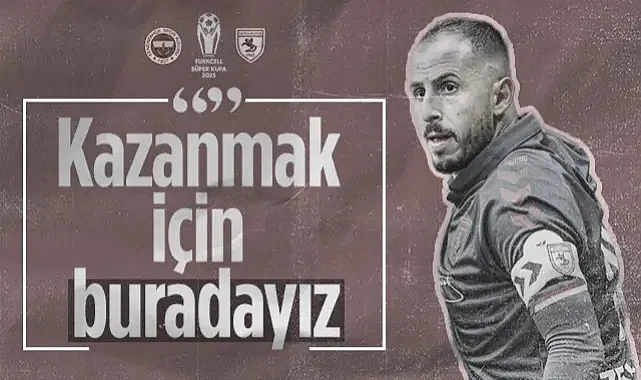 Samsunspor Kaptanı Zeki Yavru: Kazanmak İçin Buradayız