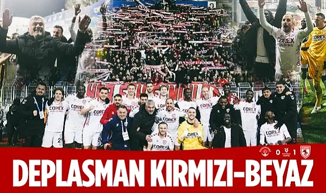 Assoumou Attı, Deplasman Yıkıldı: Samsunspor Galibiyeti Taraftarıyla Kutladı