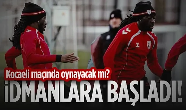 Samsunspor'da Coulibaly Heyecanı! Kocaelispor Maçında Oynayacak mı?