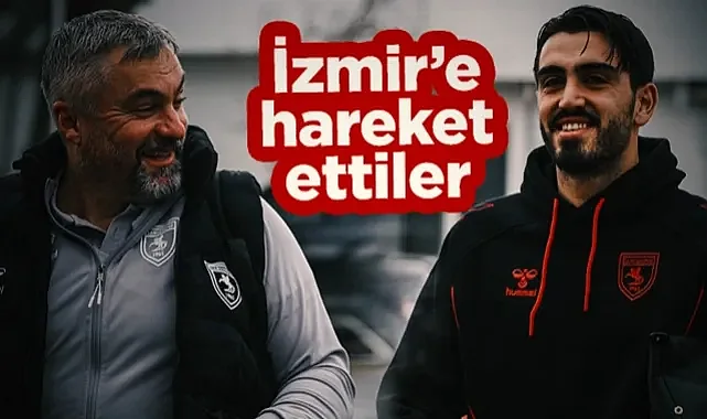 Samsunspor Kupa Maçı İçin İzmir'e Gitti!