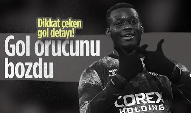 Samsunsporlu Marius Gol Orucunu Bozdu! İlginç İstatistik...