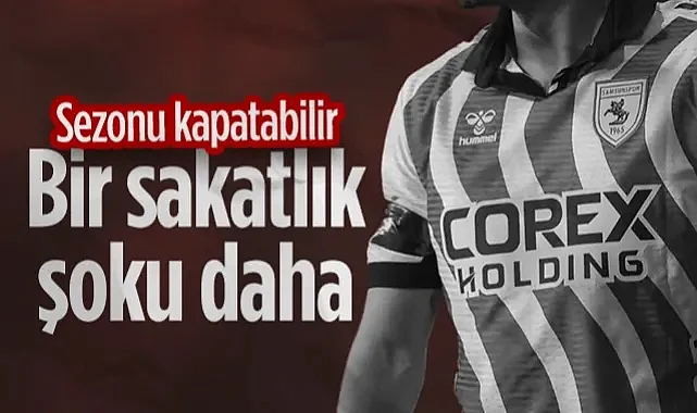 Samsunspor'da Bir Sakatlık Şoku Daha! Sezonu Kapatabilir...
