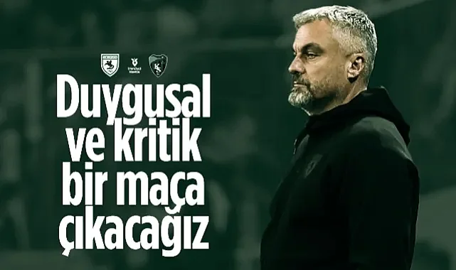 Samsunspor'un Hocası Reis'ten Kocaelispor Maçı Öncesi Duygusal Mesaj