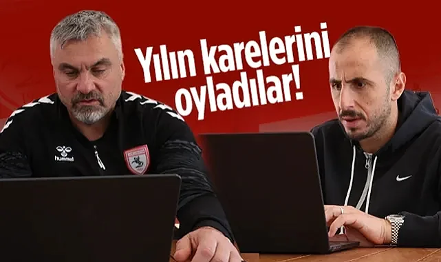 Samsunspor'da Thomas Reis ve Zeki Yavru Yılın Fotoğraflarını Seçti