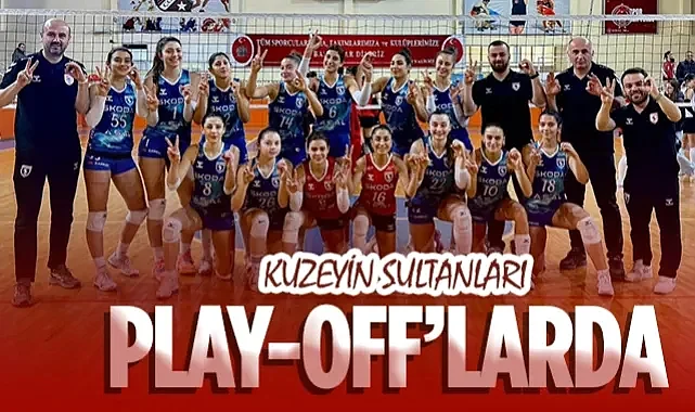 Samsunspor Voleybol Namağlup Play-Off’ta!