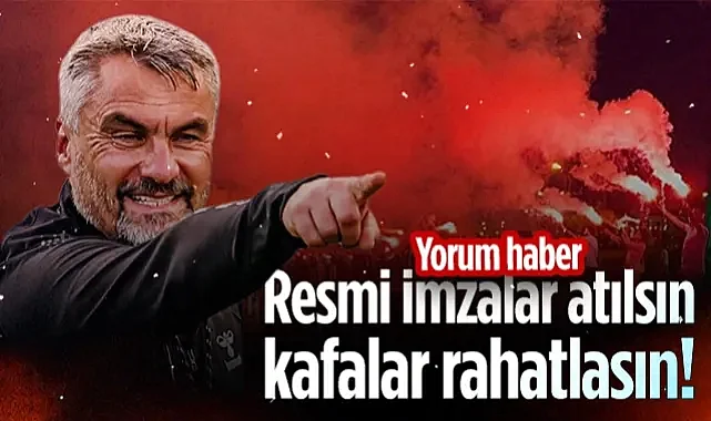 Samsunspor Yorum Haber | Resmi İmzalar Atılsın, Kafalar Rahatlasın...