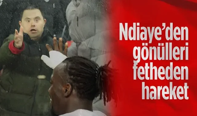 Samsunsporlu Ndiaye’den Gönülleri Fetheden Hareket