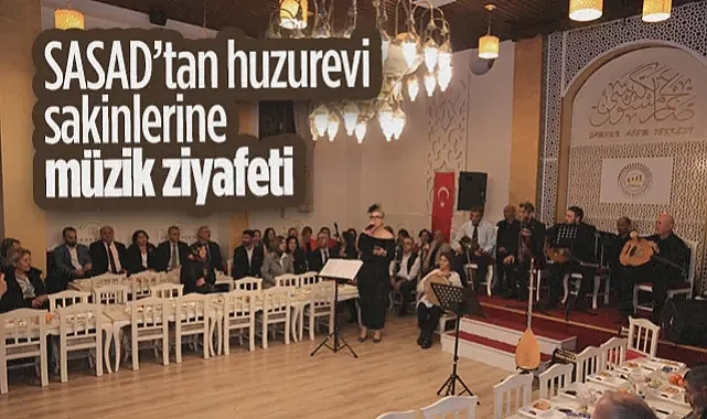 SASAD'tan Huzurevi Sakinlerine Müzik Ziyafeti