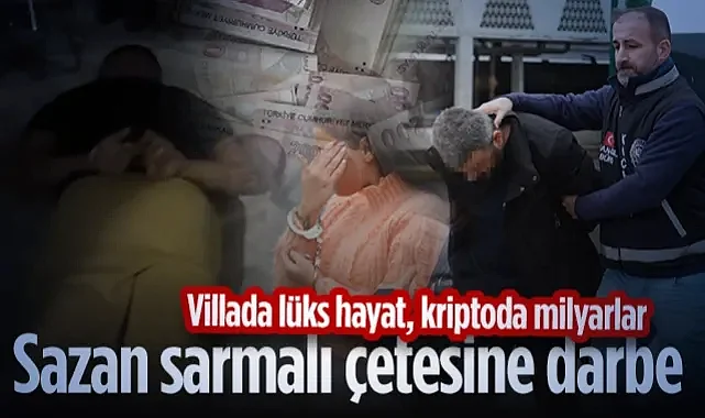Milyarlarca Liralık Vurgun Çöktü! Samsun Dahil 5 İlde Sazan Sarmalı Operasyonu...