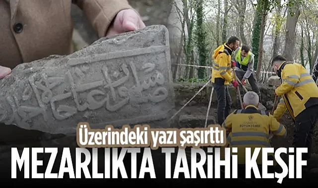 Üzerindeki Yazı Şaşırttı! Samsun'da Seyyid Kutbiddin Mezarlığı'nda Tarihi Keşif...