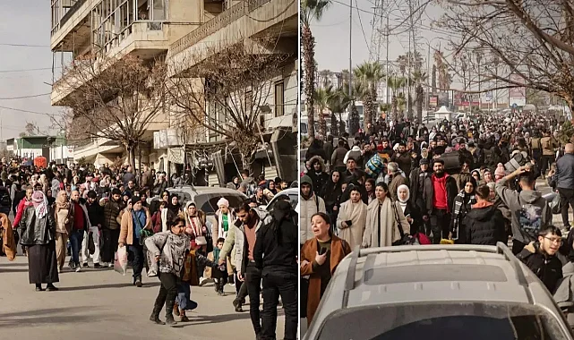 Suriye'de YPG Bombalanıyor: Sivil Halk Göç Ediyor
